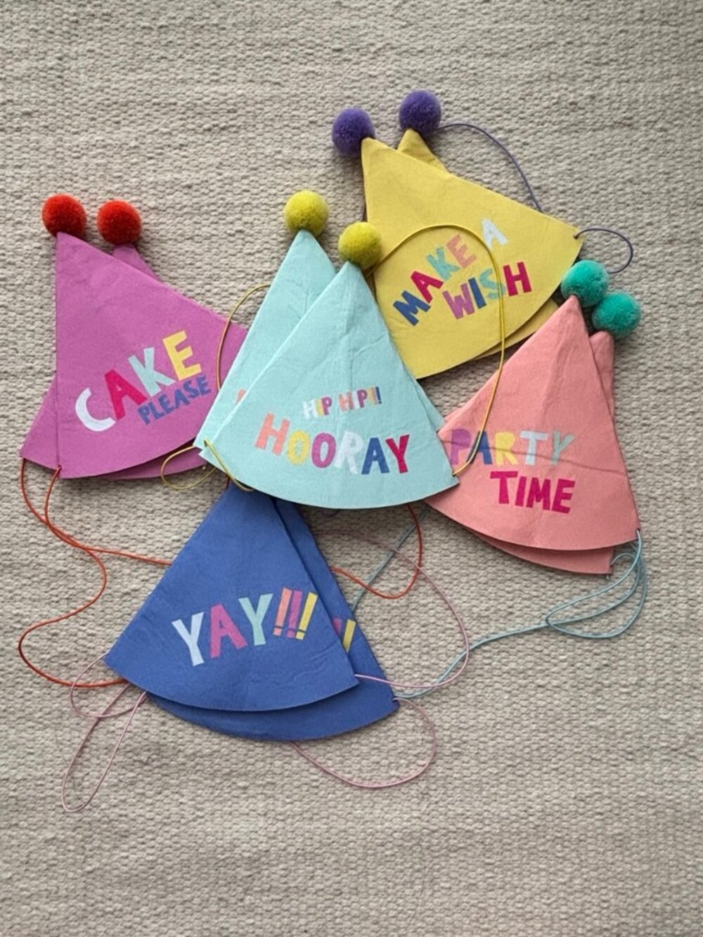 Reusable Birthday Hats